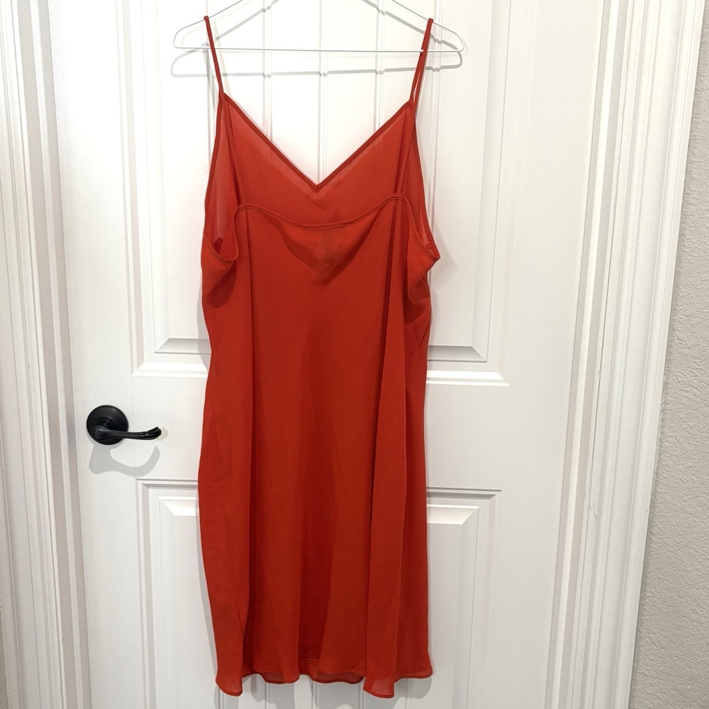 Lauren Ralph Lauren White Cotton Nightgown Sz 18W Sexy Slip dress Fairy Coquette - Picture 2 of 6